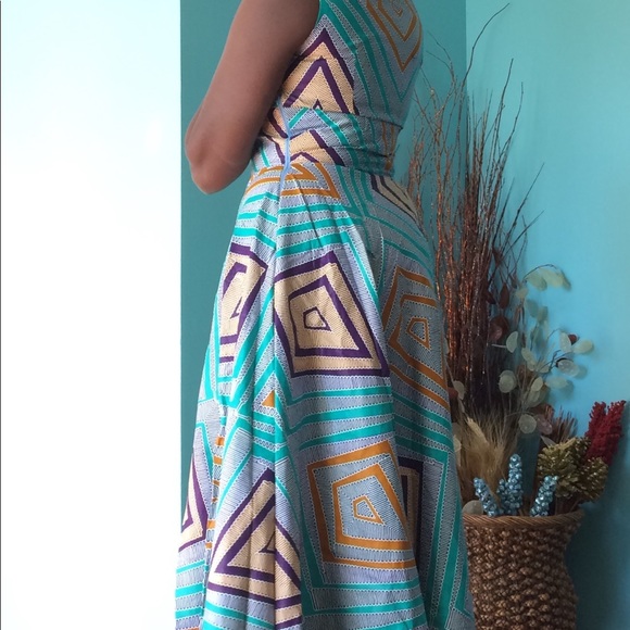 V-neck long Dress 👗 - Picture 3 of 4